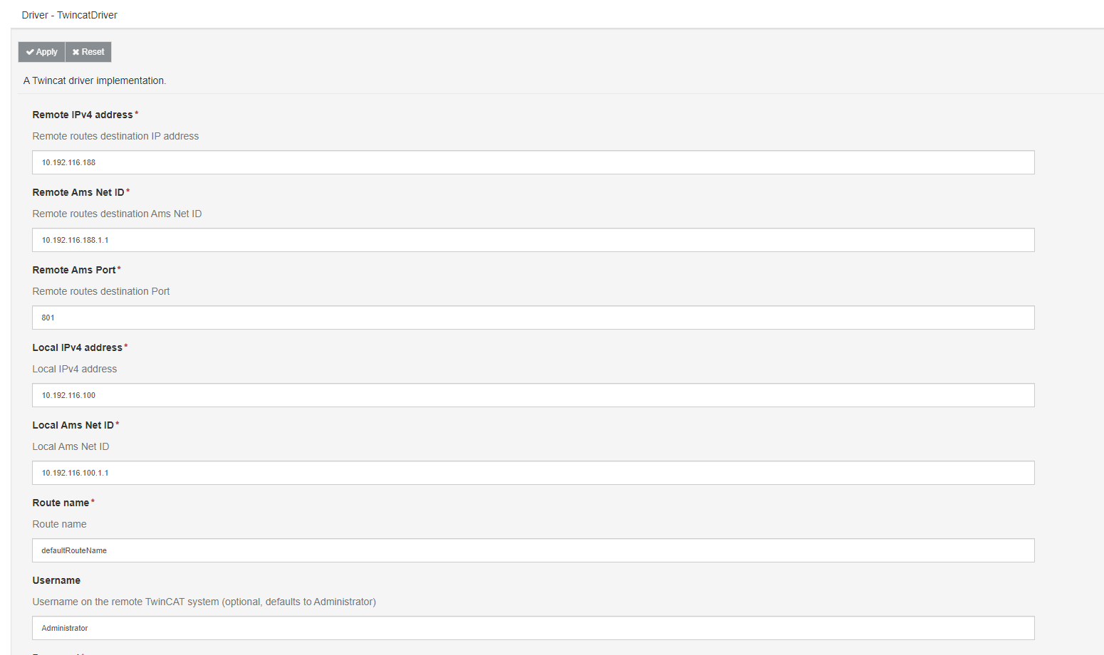 DriverInstance